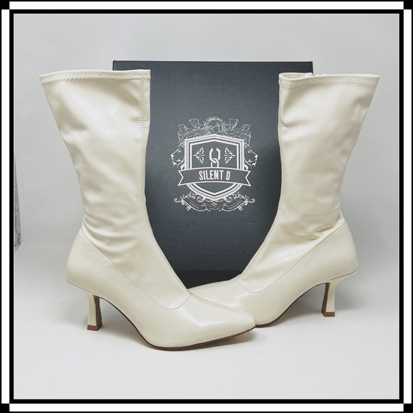 Silent D Stretch Mid-Calf Pointed Boots Size 5.5 / EU 36 - BRAND NEW! - Picture 10 of 12
